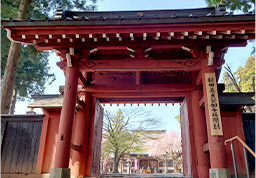 法蔵寺の赤門イメージ